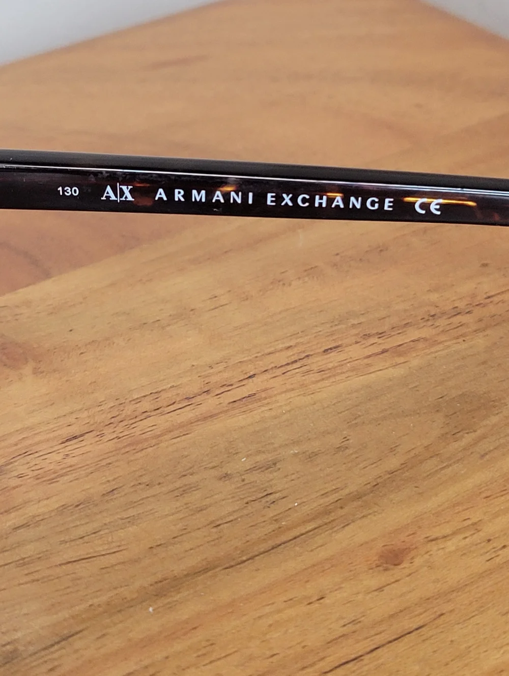 Armani Exchange AX208/S V08 Oversized Brown Tortoise Shell Sunglasses 60-17 130‎
